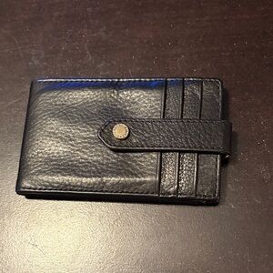Black Leather Wallet